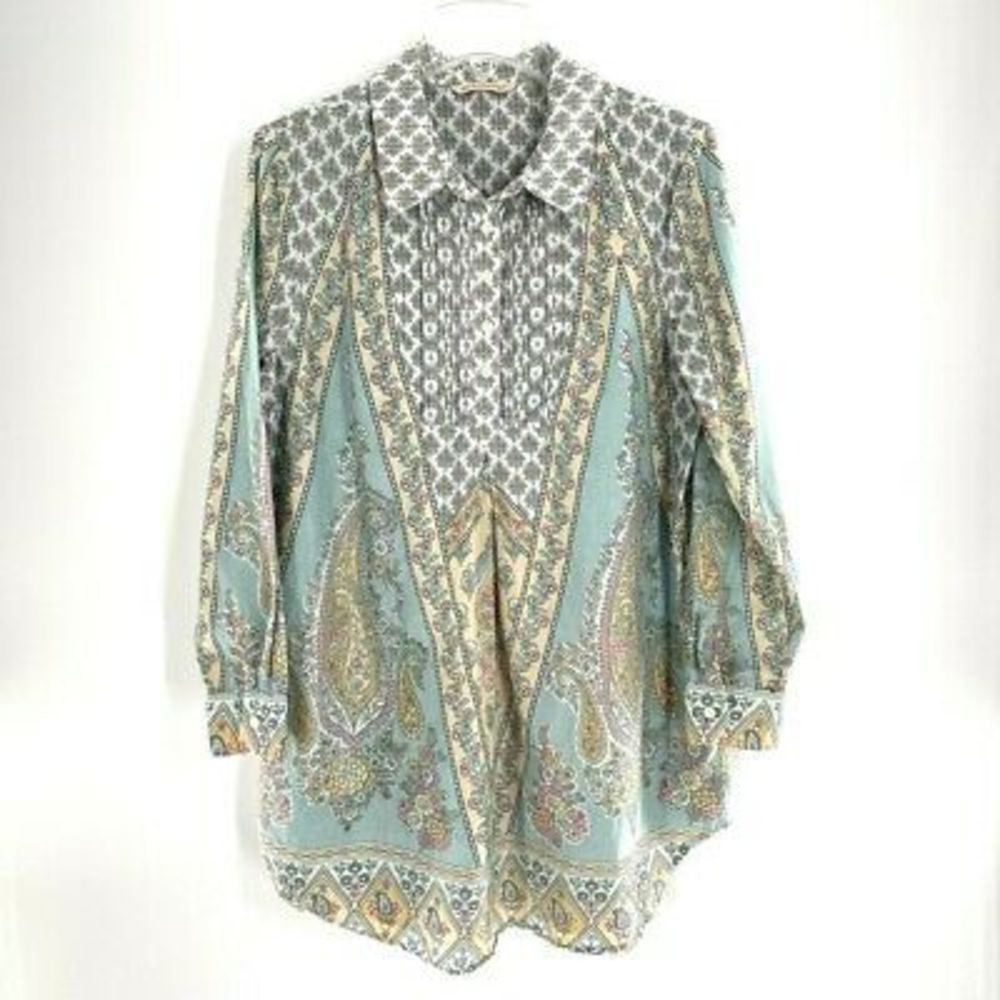 Soft Surroundings "Tabitha" Tunic Top • Sz. Small